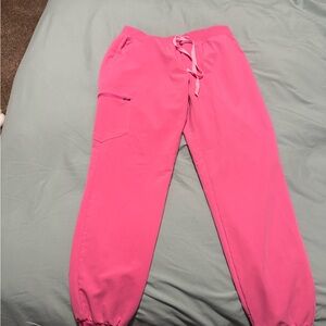 Figs Women's Pink Jogger Pants